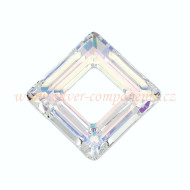 Swarovski Square Ring 4439 20mm - Crystal AB